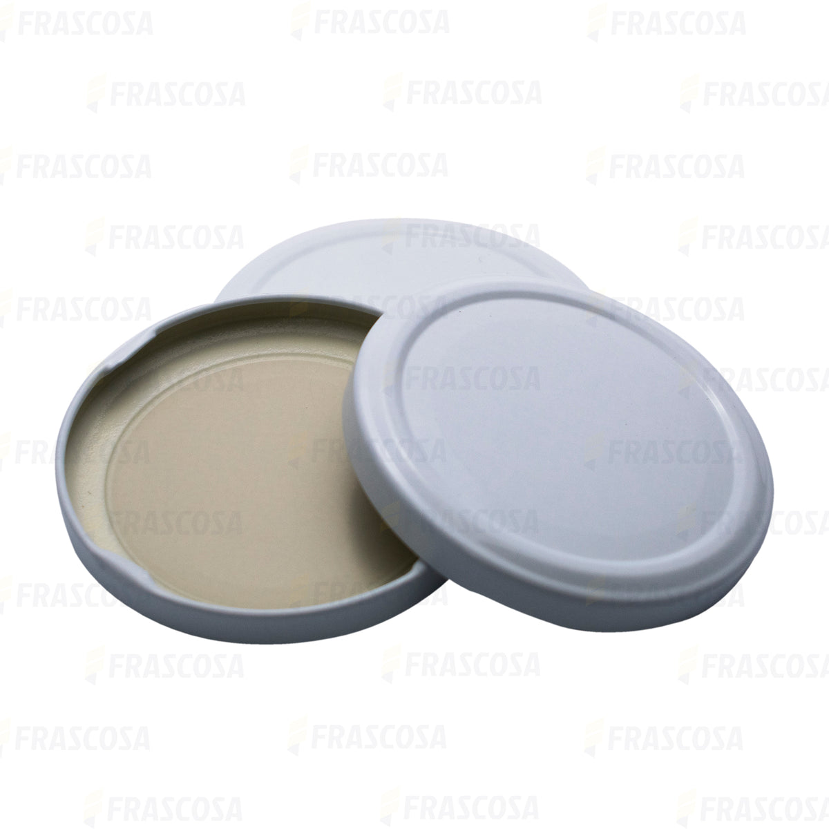 Black Twist-off Lids 82 Mm - Set Of 20