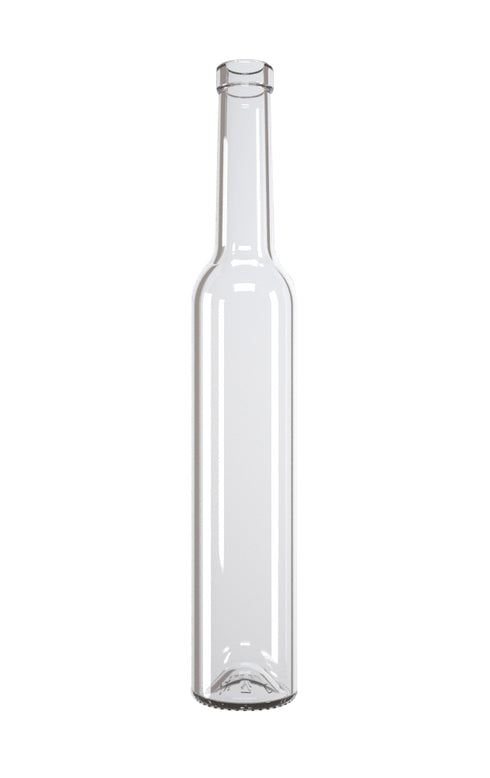 Botella Tipo Bordalesa 375 ml Para Corcho Cristalino