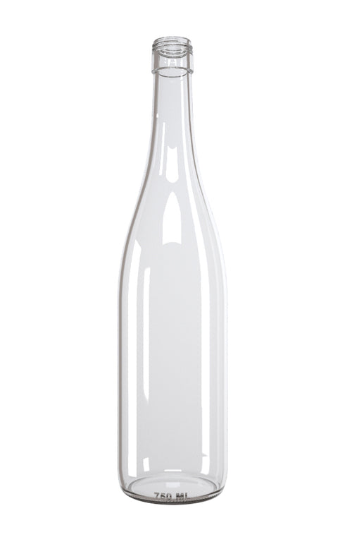 Botella Borgoña 750 ml Cristalino