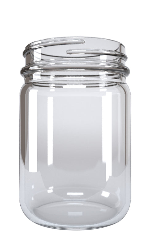 Tarro 125 ml Bajo Rosca 53400 Cristalino