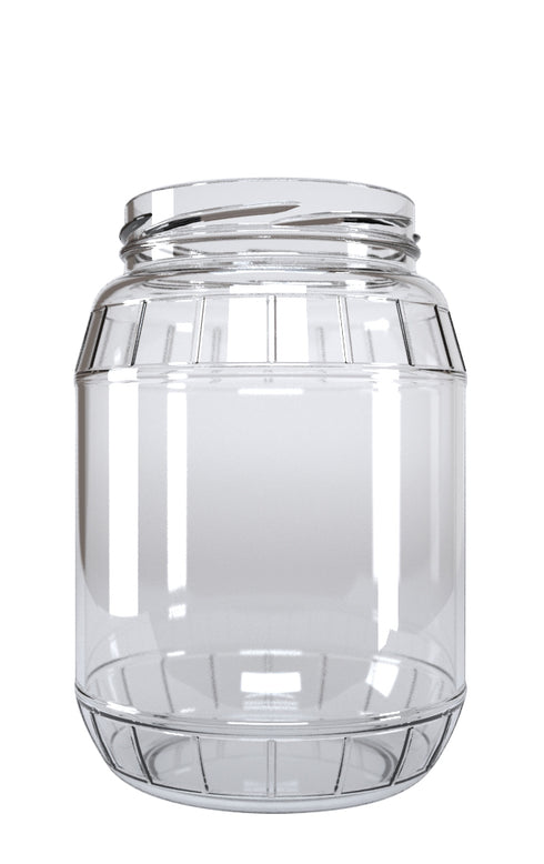 Tarro 32 oz Barrel Twist Off 82 Cristalino