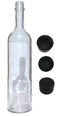 Botella Bordalesa 750 ml Rosca 28350 Cristalino
