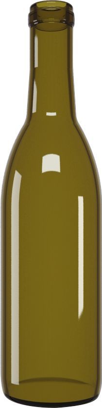 Botella Vino 375 ml Varios Colores para Corcho