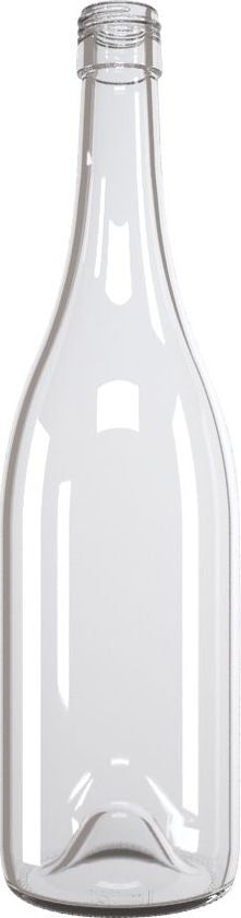 Botella Burgundy Wau 750 ml Rosca 30400 Varios Colores