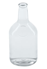 Botella Carnaval 750 ml Para Corcho Cristalino