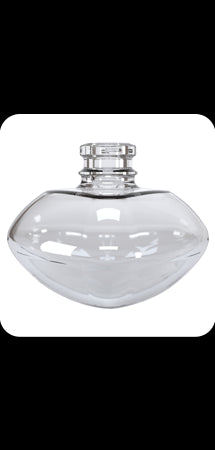 Perfumero Corazon 30 ml Rosca 18415 Cristalino