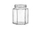Tarro Hexagonal 190 ml Twist Off 58 Cristalino