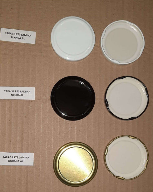 Tapa Twist Off 58 Colores