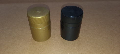 Tapon Guala Plastico corto con sobretapa