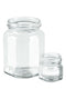 Tarro Hexagonal 30 ml Twist Off 38 Cristalino